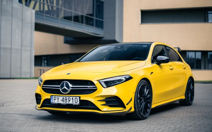 Mercedes-Benz Klasa A cena 179000 przebieg: 57192, rok produkcji 2019 z Poznań małe 742